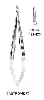 Needle Holder, Castrogiejo